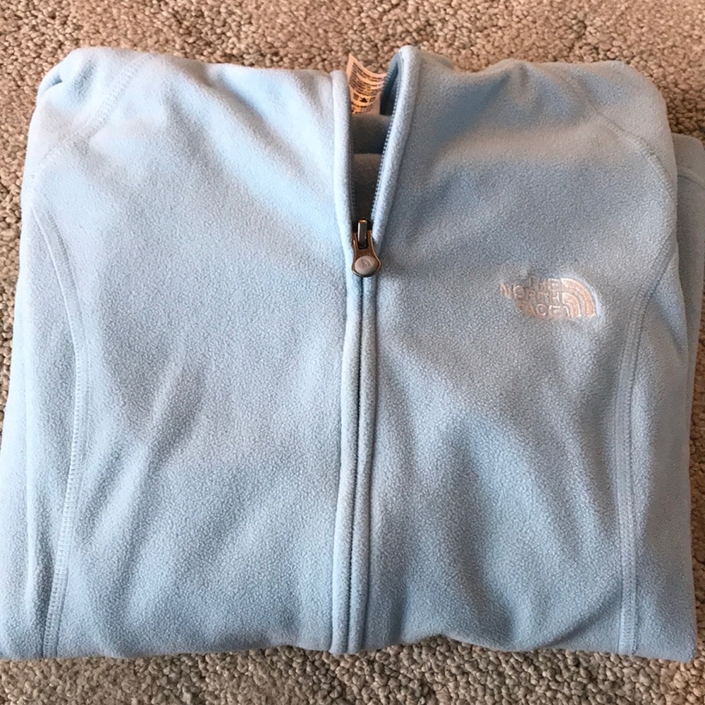 M Women’s blue North Face jacket